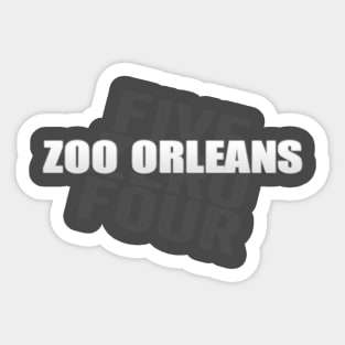 Zoo Orleans Sticker